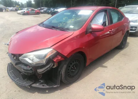 2014 Toyota Corolla Le из США, поврежденный, VIN 5YFBURHE6EP132677